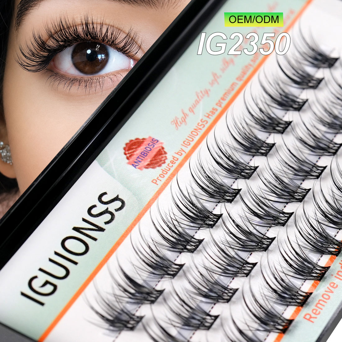 Eyelash Extension For Asian Eyes - OEM ODM Lash Clusters DIY Ekstensi