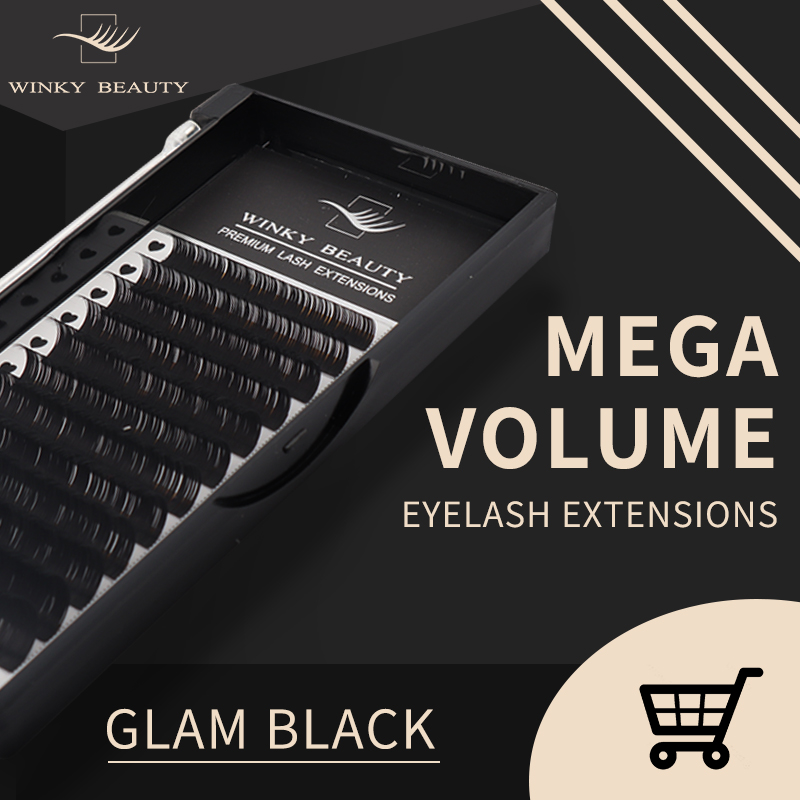 Eyelash Extension For Asian Eyes - Winky Beauty kustom Logo Anda ekstensi