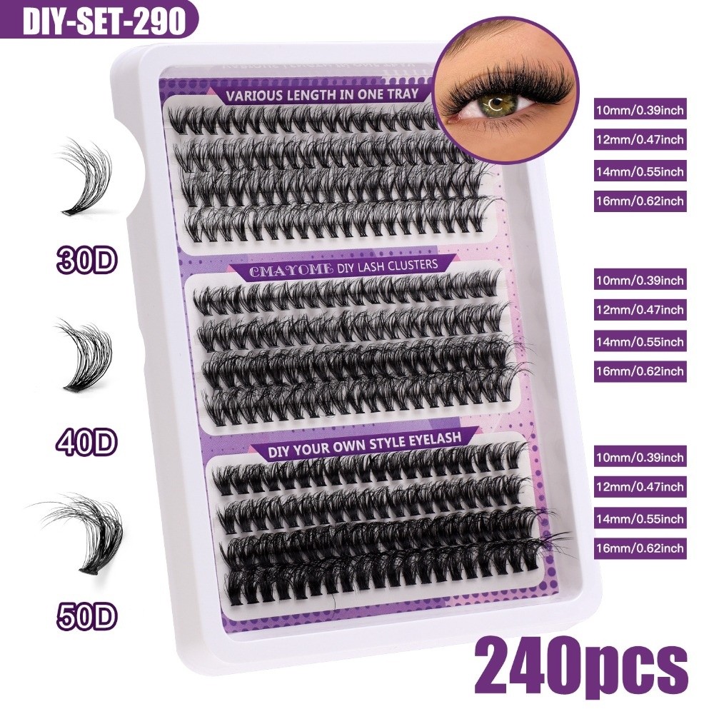 Eyelash Extension Natural Look - Bulu Mata Palsu Natural Look Wispy