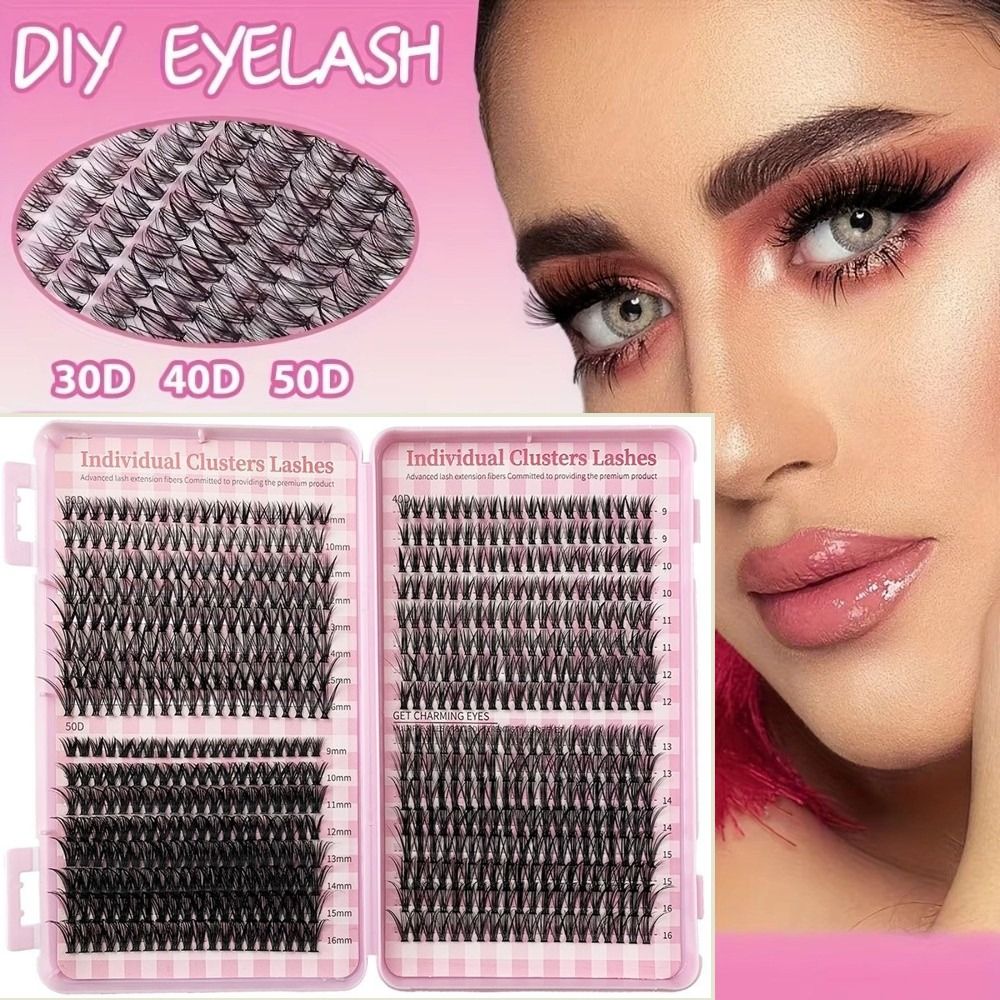 Eyelash Extension Natural Look - Bulu Mata Palsu Panjang 8-16mm 30D/40D/50D/60D