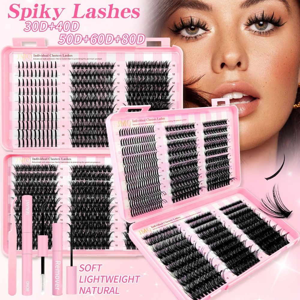 Eyelash Extension Natural Look - Bulu Mata Palsu 9-16mm, Volume 3D,