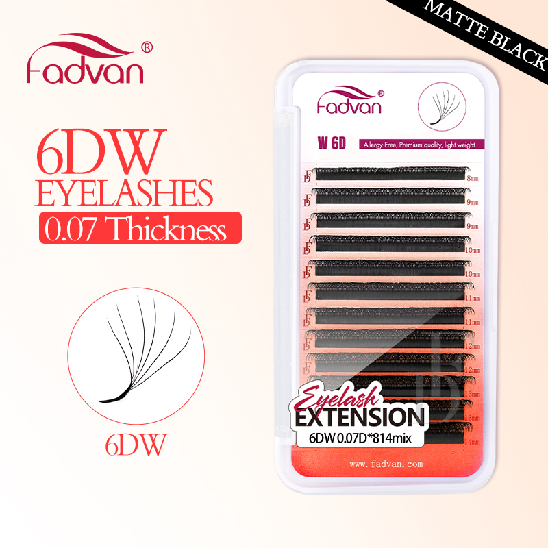FADVAN Bulu Mata 6D W Asli 0.0 - Eyelash Extension For Asian Eyes ulasan dan harga