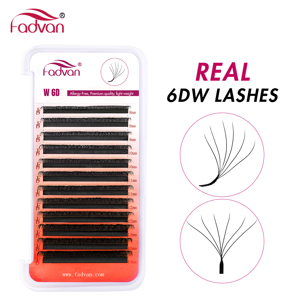 FADVAN Bulu Mata 6D W Asli 0.0 - Eyelash Extension For Asian Eyes ulasan dan harga