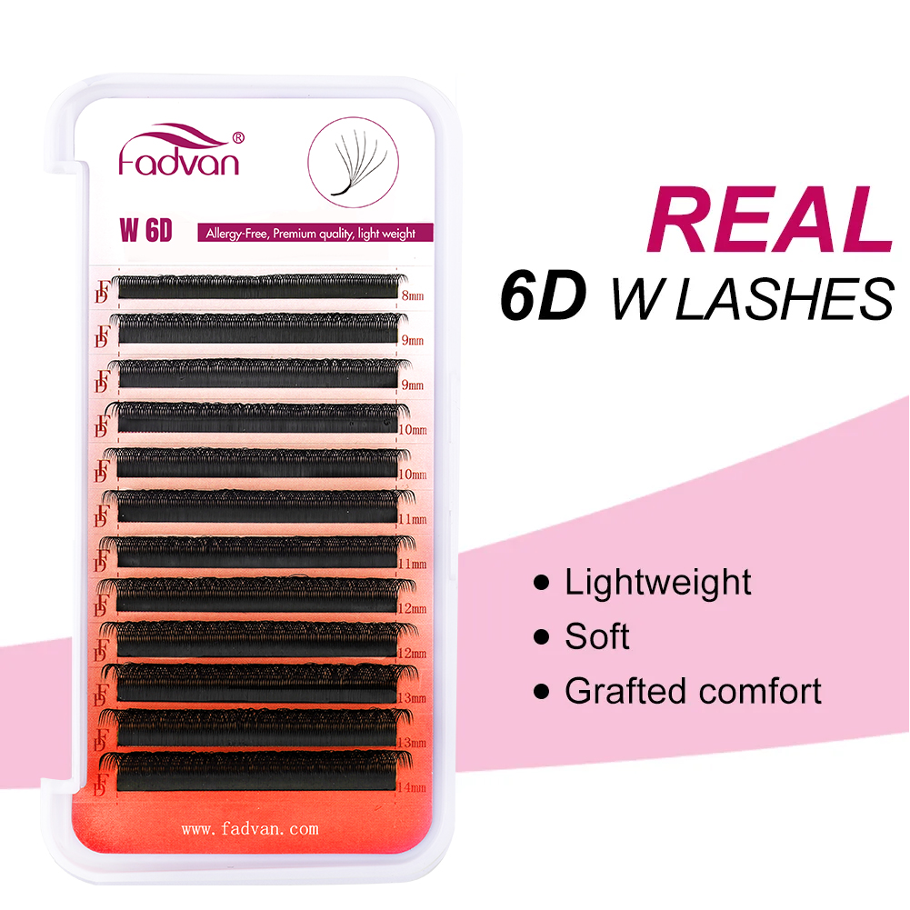 FADVAN Bulu Mata 6D W Asli 0.0 - Eyelash Extension For Asian Eyes ulasan dan harga
