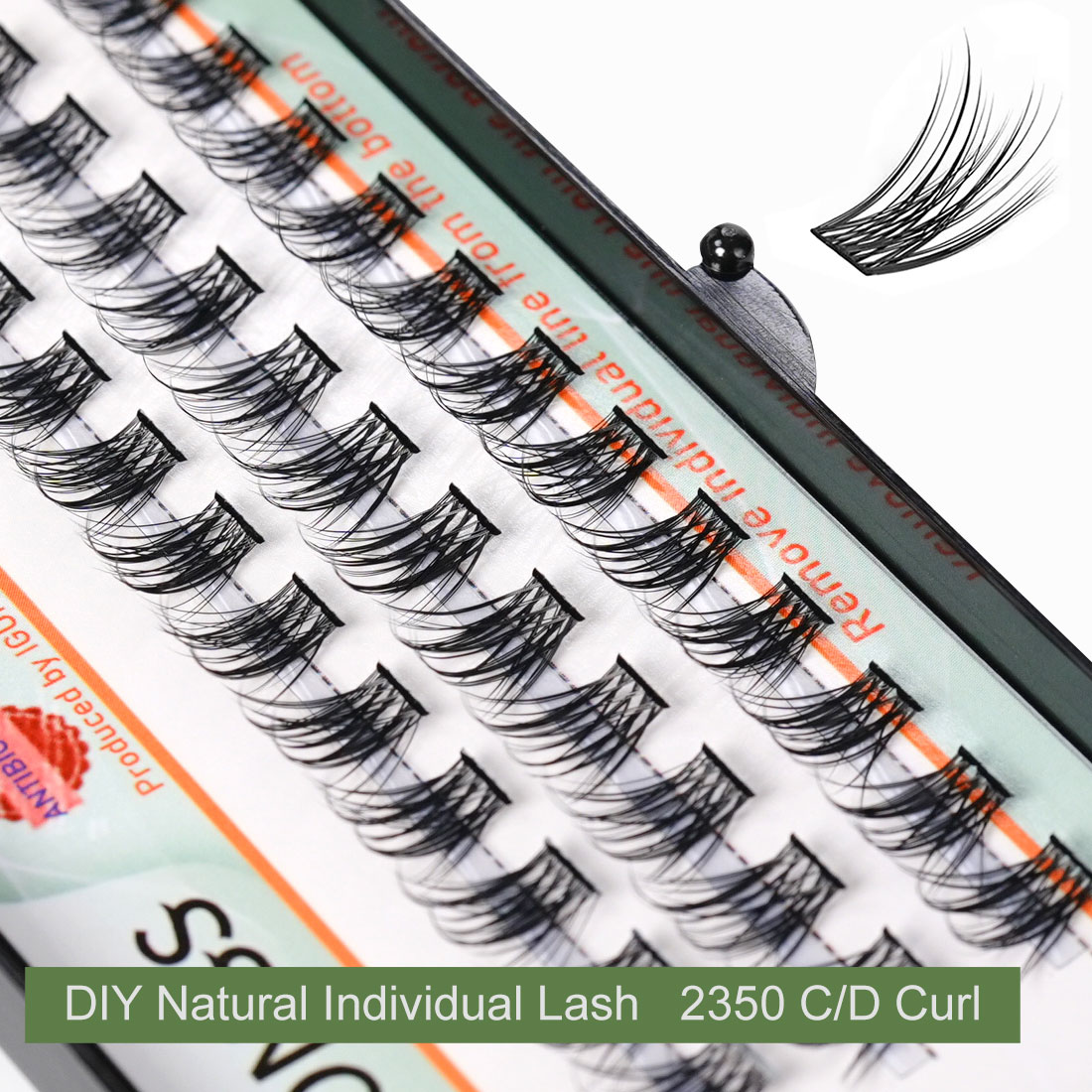 OEM ODM Lash Clusters DIY Ekst - Eyelash Extension For Asian Eyes ulasan dan harga