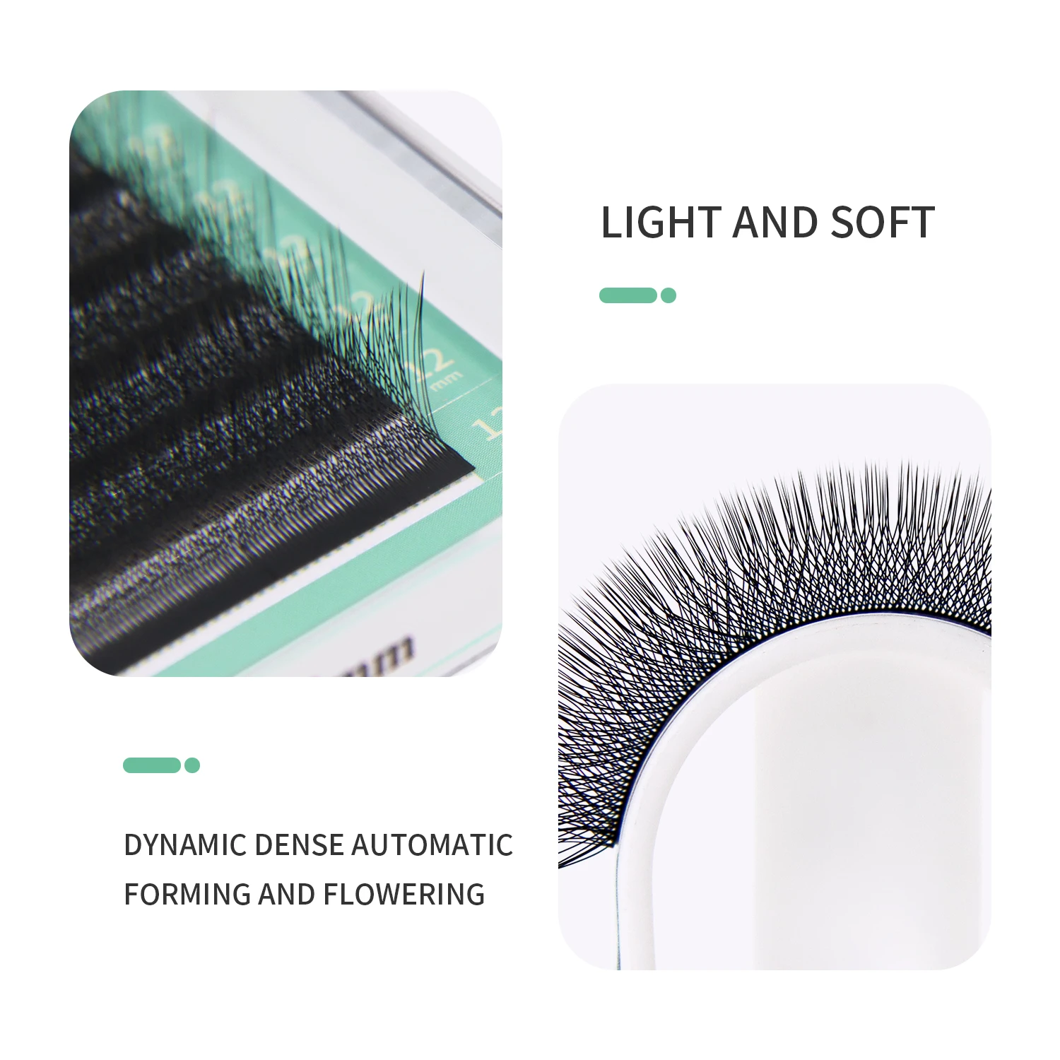 Glamor bulu mata 4D W ekstensi - Eyelash Extension For Asian Eyes ulasan dan harga