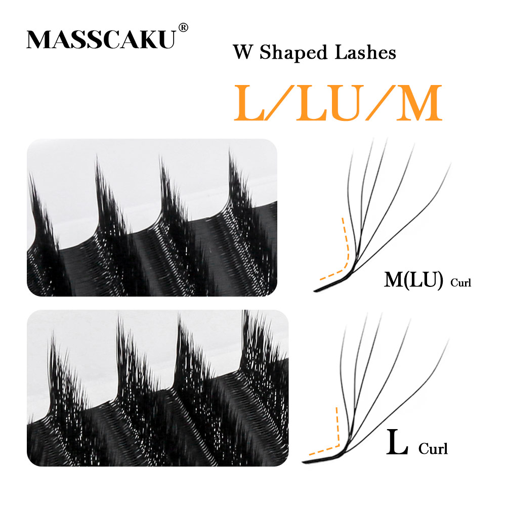 Ekstensi Bulu Mata MASSCAKU L  - Eyelash Extension Human Hair ulasan dan harga