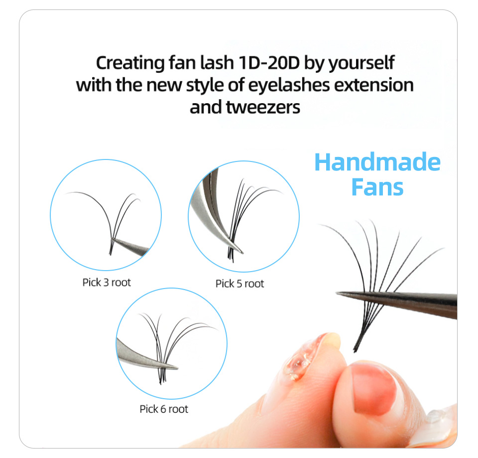 AGUUD J B C CC D Bulu Mata Vol - Eyelash Extension Human Hair ulasan dan harga