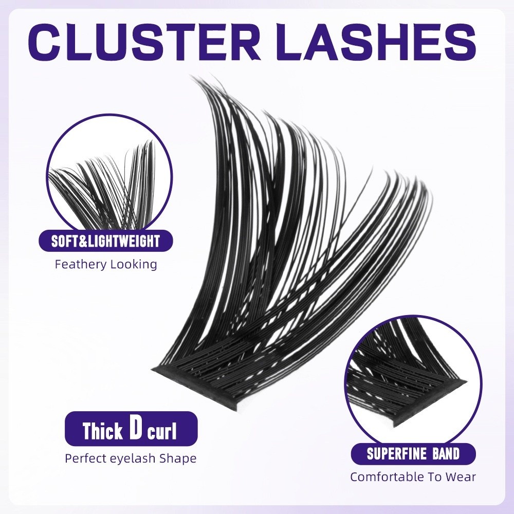 Bulu Mata Palsu Panjang 8-18mm - Eyelash Extension Natural Look ulasan dan harga