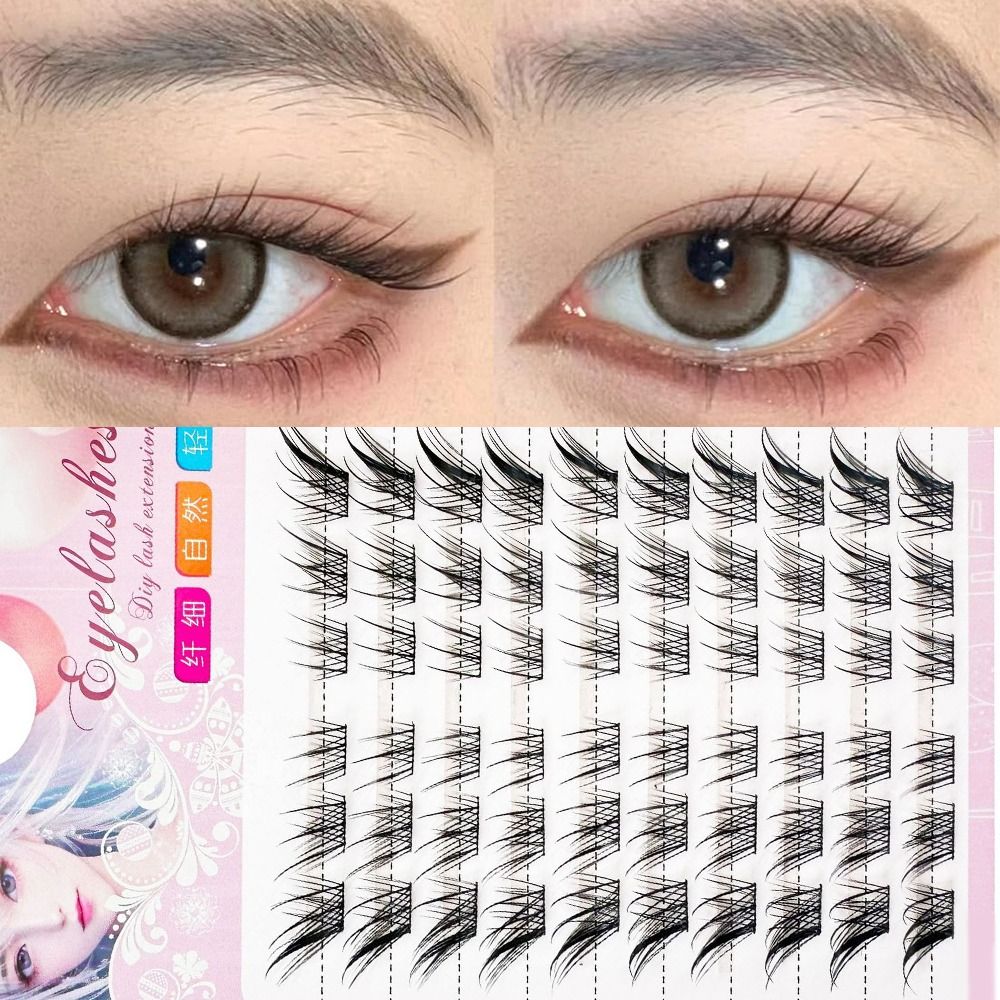 Bulu Mata Cluster Mata Kucing  - Eyelash Extension For Asian Eyes ulasan dan harga