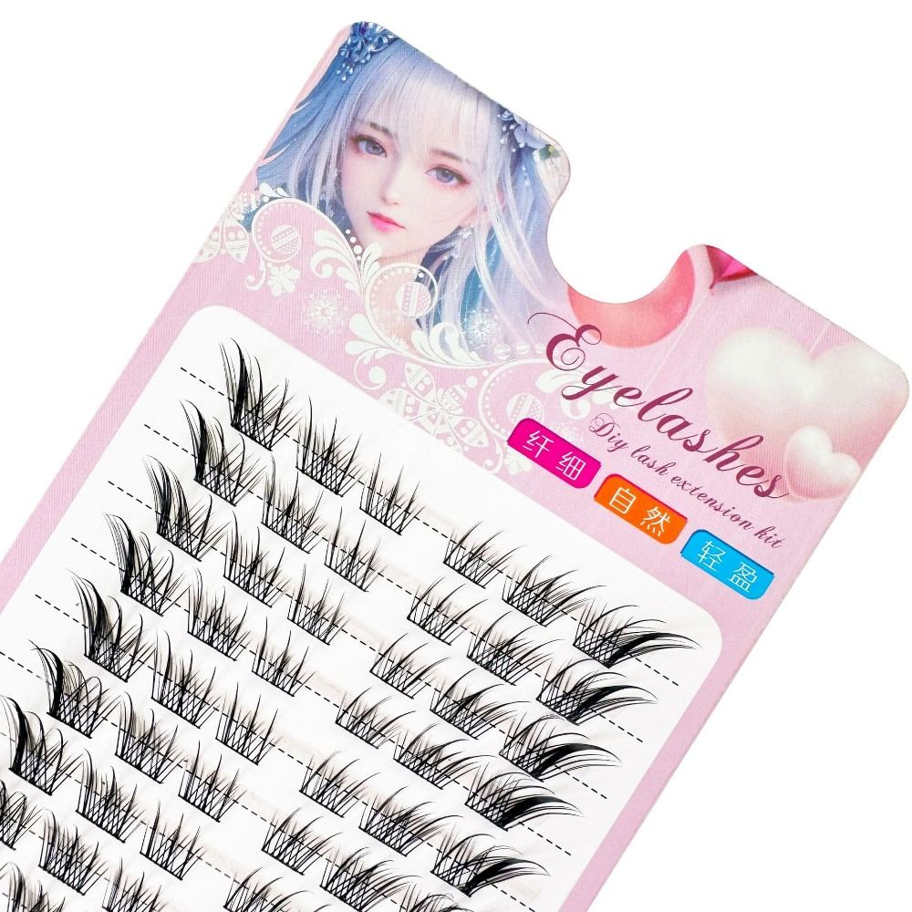 Bulu Mata Cluster Mata Kucing  - Eyelash Extension For Asian Eyes ulasan dan harga