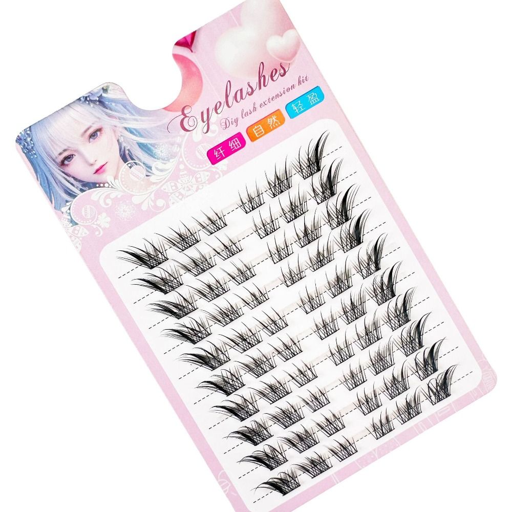 Bulu Mata Cluster Mata Kucing  - Eyelash Extension For Asian Eyes ulasan dan harga